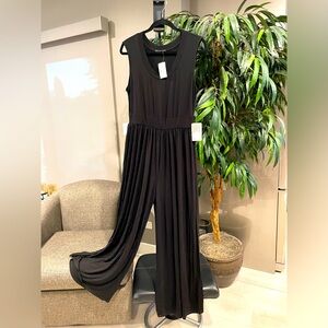 Black West Kei Jumpsuit. Size Large.